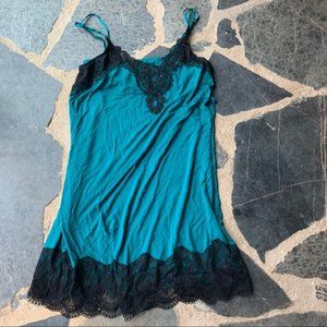 Soma teal green nightgown- NWOT